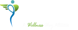 Genesis Chiropractic - Logo White - A Wellness Way Affiliate - Green Gradient